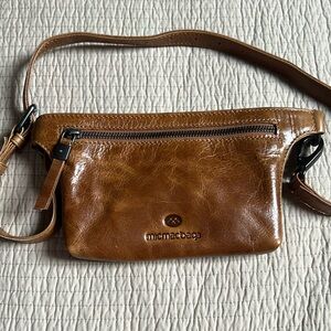 Leather micmac bag crossbody/waist bag like new never used.